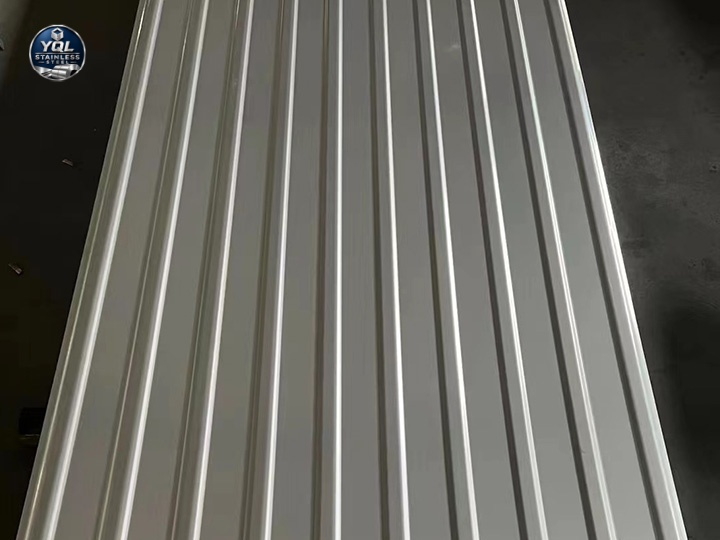 Corrugated Stainless Steel Sheet | Stainless Steel Roofing & Wall Panel