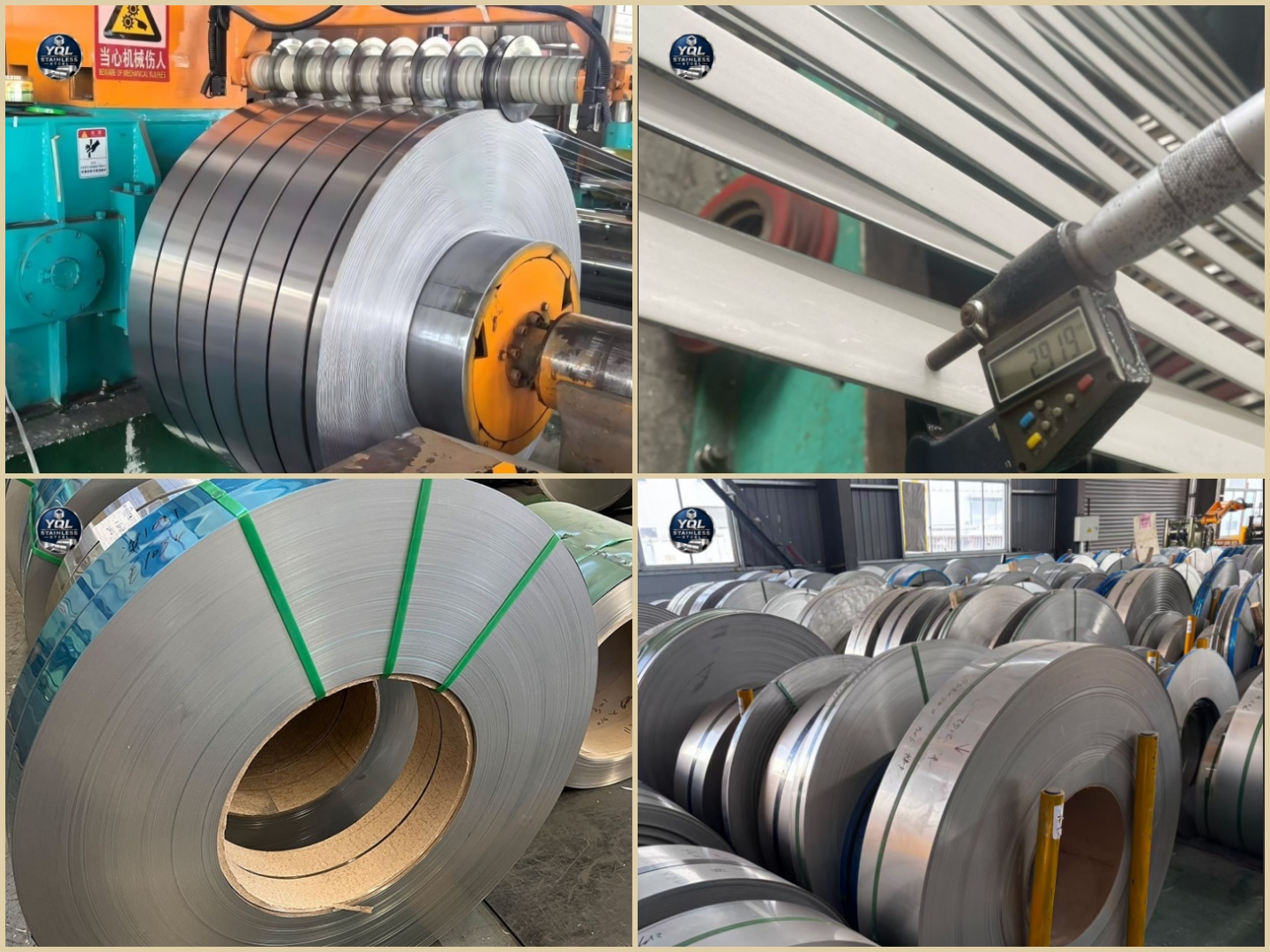Stainless Steel Strip, Cold Rolled Slit Band, 201 304 316L Precision Strip Stainless Steel Strip, Cold Rolled Slit Band, 201 304 316L Precision Strip