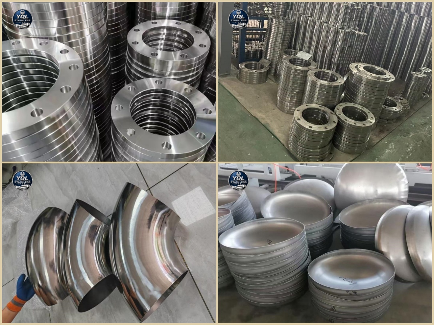 Stainless Steel Pipe Fittings, Elbow, Tee, Cross, Reducer, Flange, Plug, Head