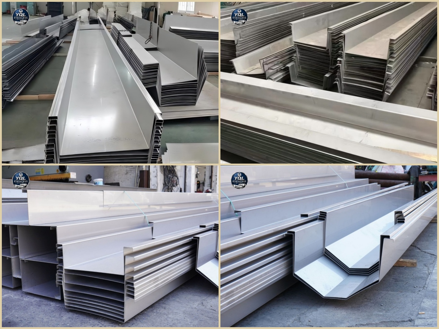 Stainless Steel Gutter & Trough Manufacturer | 304/316L Roof Gutters, Drainage Troughs 