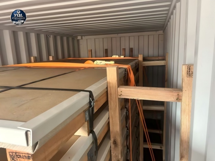 Stainless steel export container loading|Stainless Steel Export Packaging