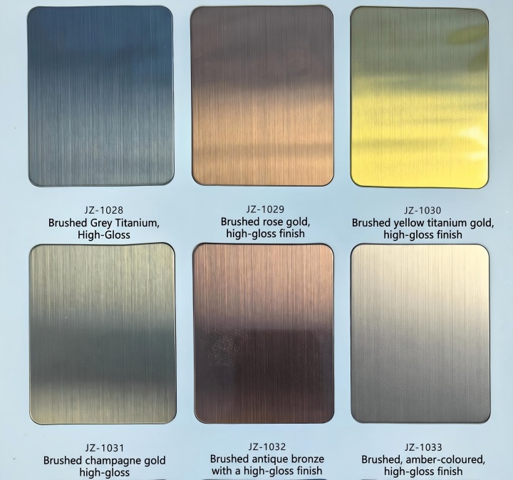 Stainless Steel Surface Finishes | 2B, BA, No.1, No.4, HL, 8K Mirror| Brushed film