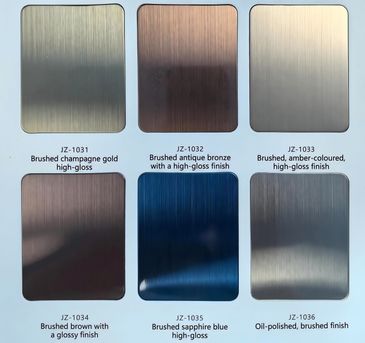 Stainless Steel Surface Finishes | 2B, BA, No.1, No.4, HL, 8K Mirror| Brushed film